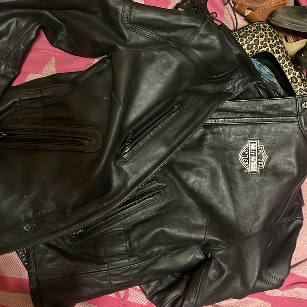 Harley-Davidson riding leather